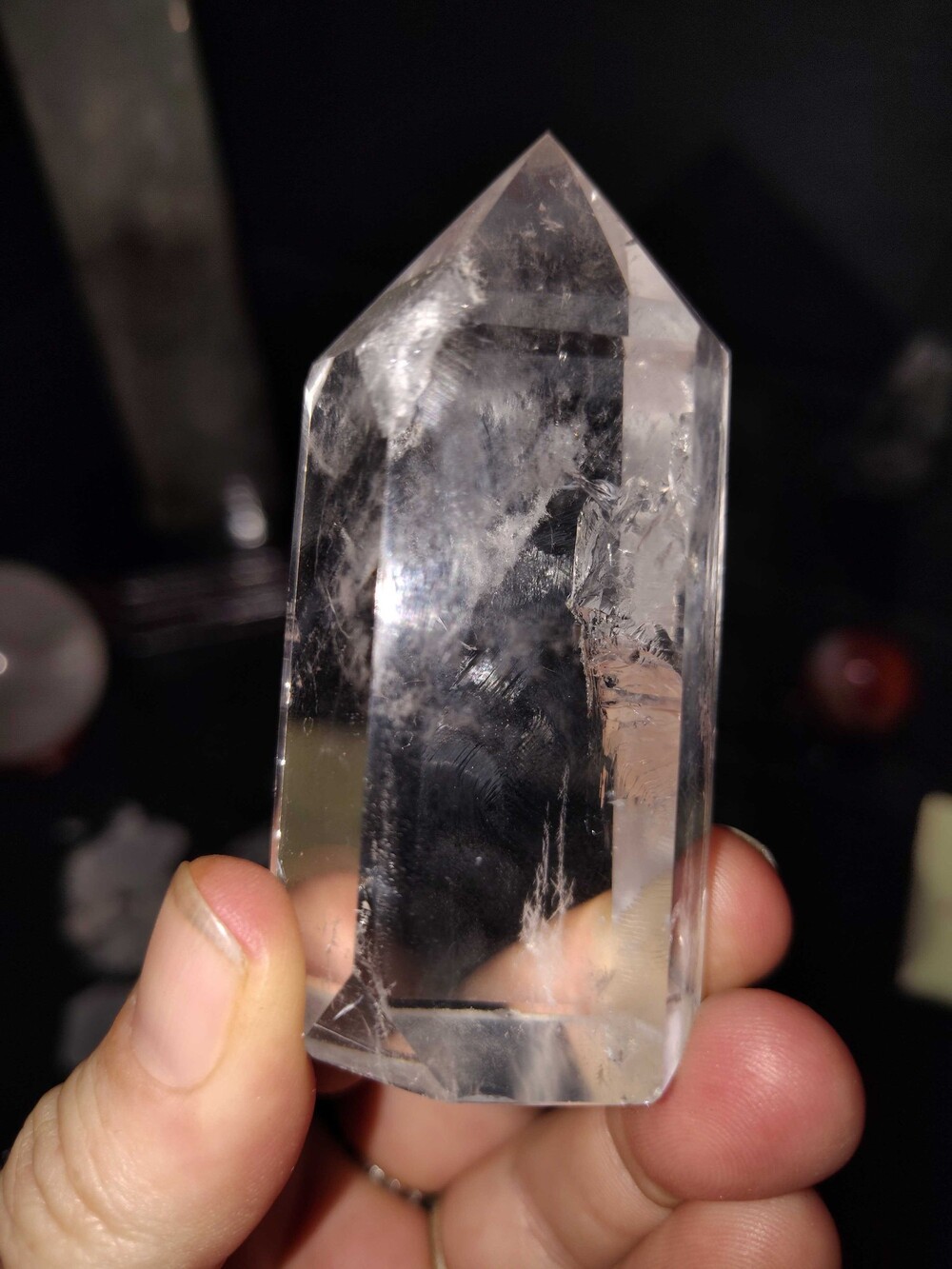 Hq clear quartz point